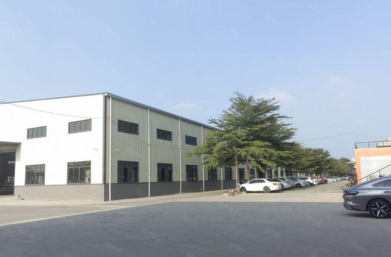 横沥原房东自建厂房高度13米柱间距宽空地超大好停车上市公司形