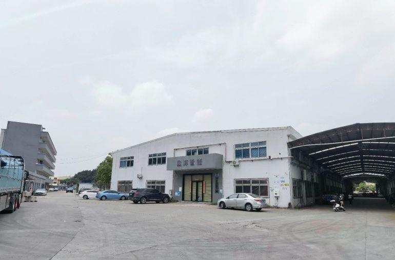 横沥2800平钢构现成装修办公室水电齐全实际面积独院厂房出租