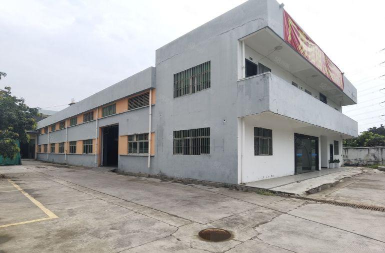 横沥镇单一层独院4200平方层高8米原房东厂房出租可办环评