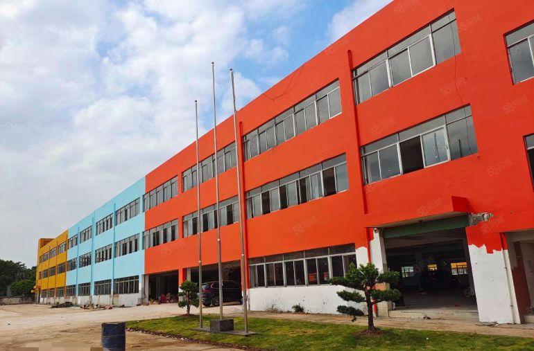 横沥镇东部快线附近精装修一楼厂房低价出租可分租