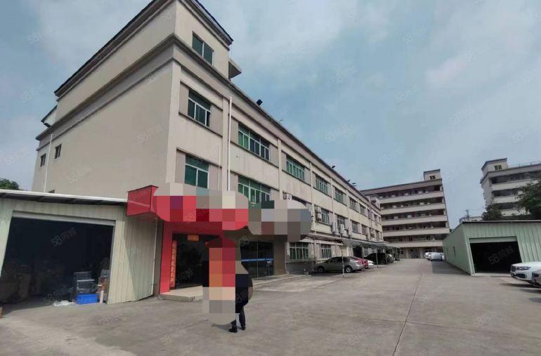 横沥镇西城工业区内独院厂房出租精装修一楼