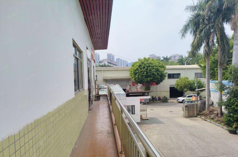 横沥镇原房东独院厂房出租自己交电费两部航车免费用滴水8米高