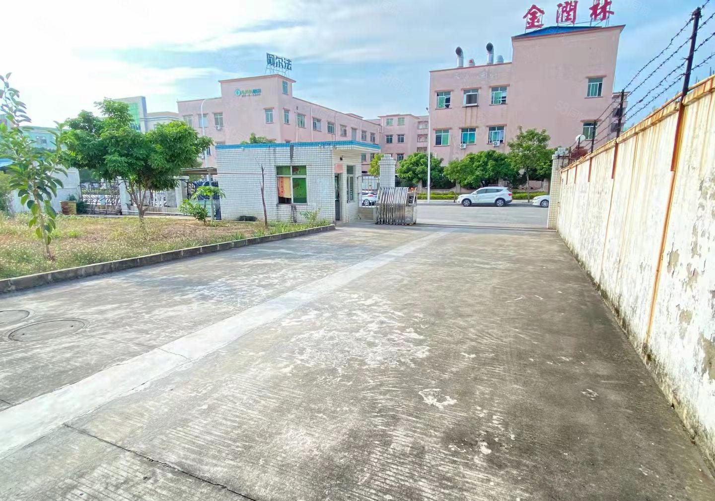 横沥镇国有红本独院厂房6200平米花园式厂房，工业用地可环评