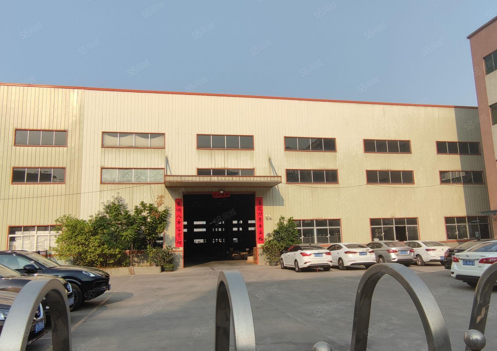 横沥镇三江工业区原房东独门独院五千平方钢结构单一层12米低价