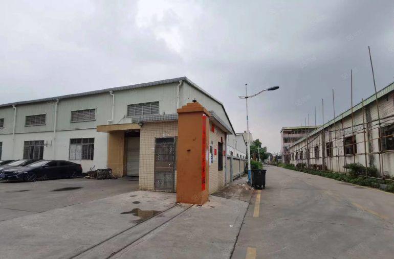 横沥水边钢构独栋厂房出租，适合五金钣金模具塑胶抽粒注塑等行业