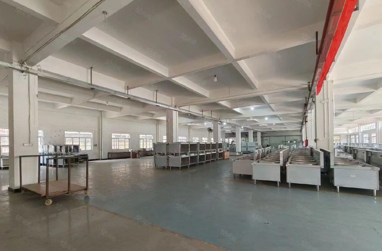 横沥模具城附近原房东分租一楼1800平方，高5.5米现成办公