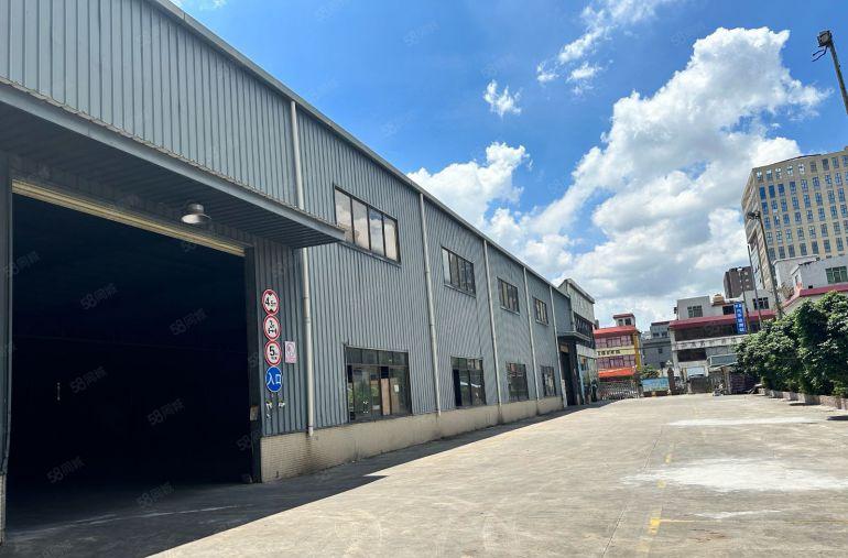 横沥贝涌单一层独院6000平方，滴水9米，现成办公室装修