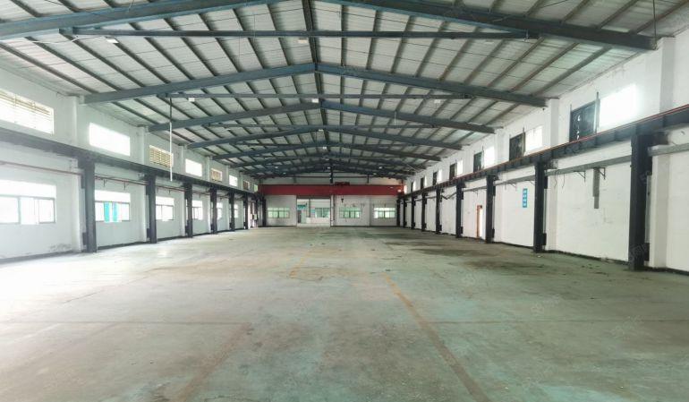 横沥镇原房东厂房出租可办环评单一层独院4200平方层高8米