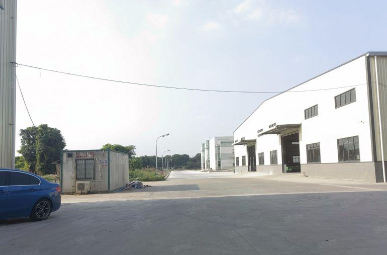 横沥原房东自建厂房高度13米柱间距宽空地超大好停车上市公司形