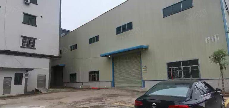 横沥模具城旁原房东两千平独院钢构带牛角单一层低价出租水电齐全