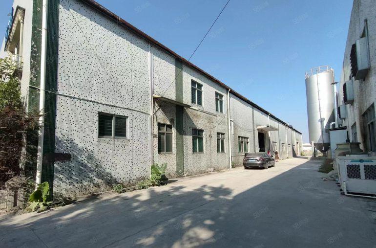 横沥镇原房东独院钢构厂房1000平方滴水8米，低价出租