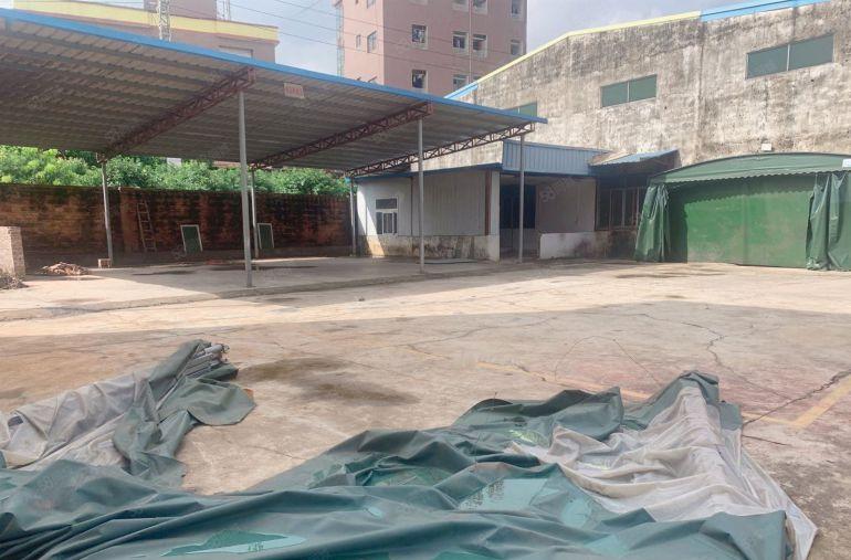 横沥镇本地房东独院厂房招租单一层钢构实际面积无公摊工业用地