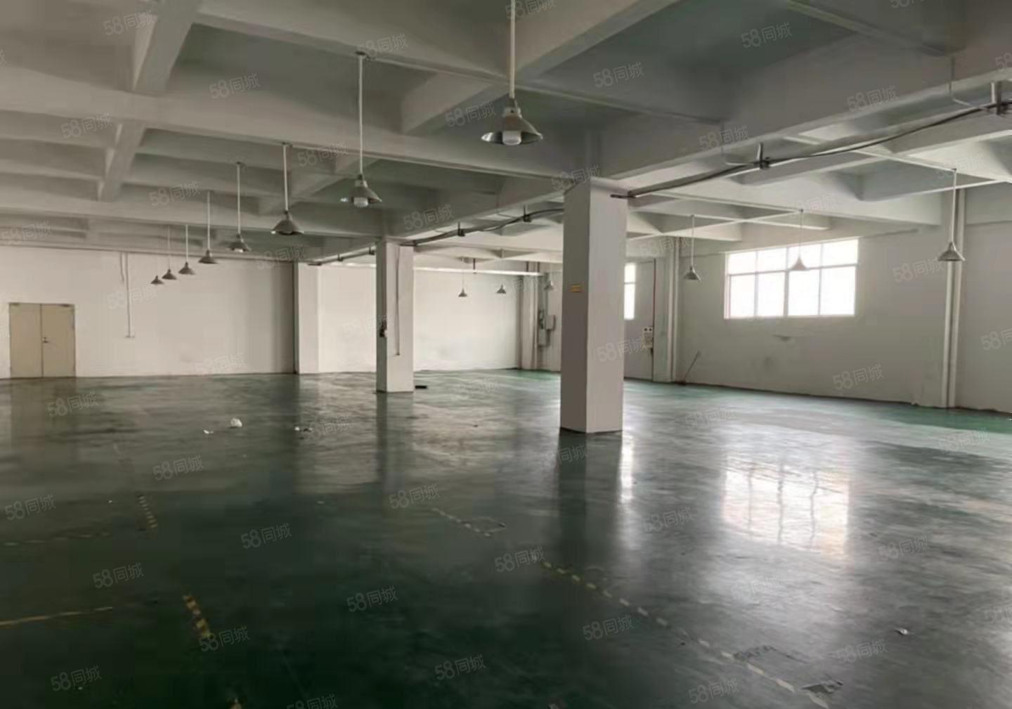 东莞沙田镇工业厂房出租，原房东实际面积出租，园区形象好，三楼