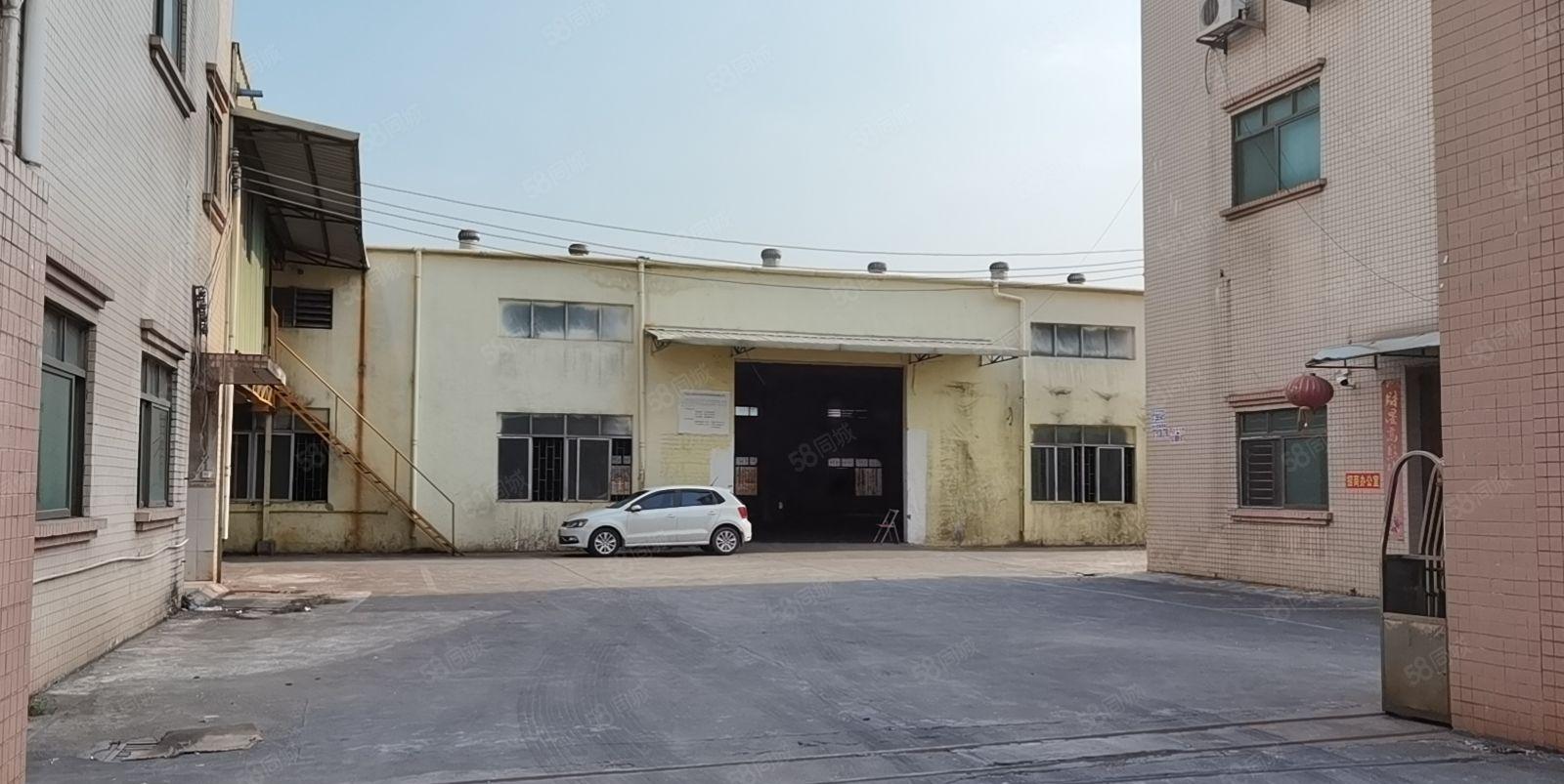 沿江高速附近低价独门独院钢构厂房仓库出租工业园区形象好空地大