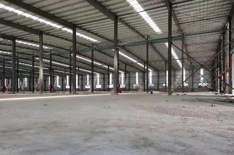 东莞沙田镇全新滴水9米带牛角钢构厂房出租