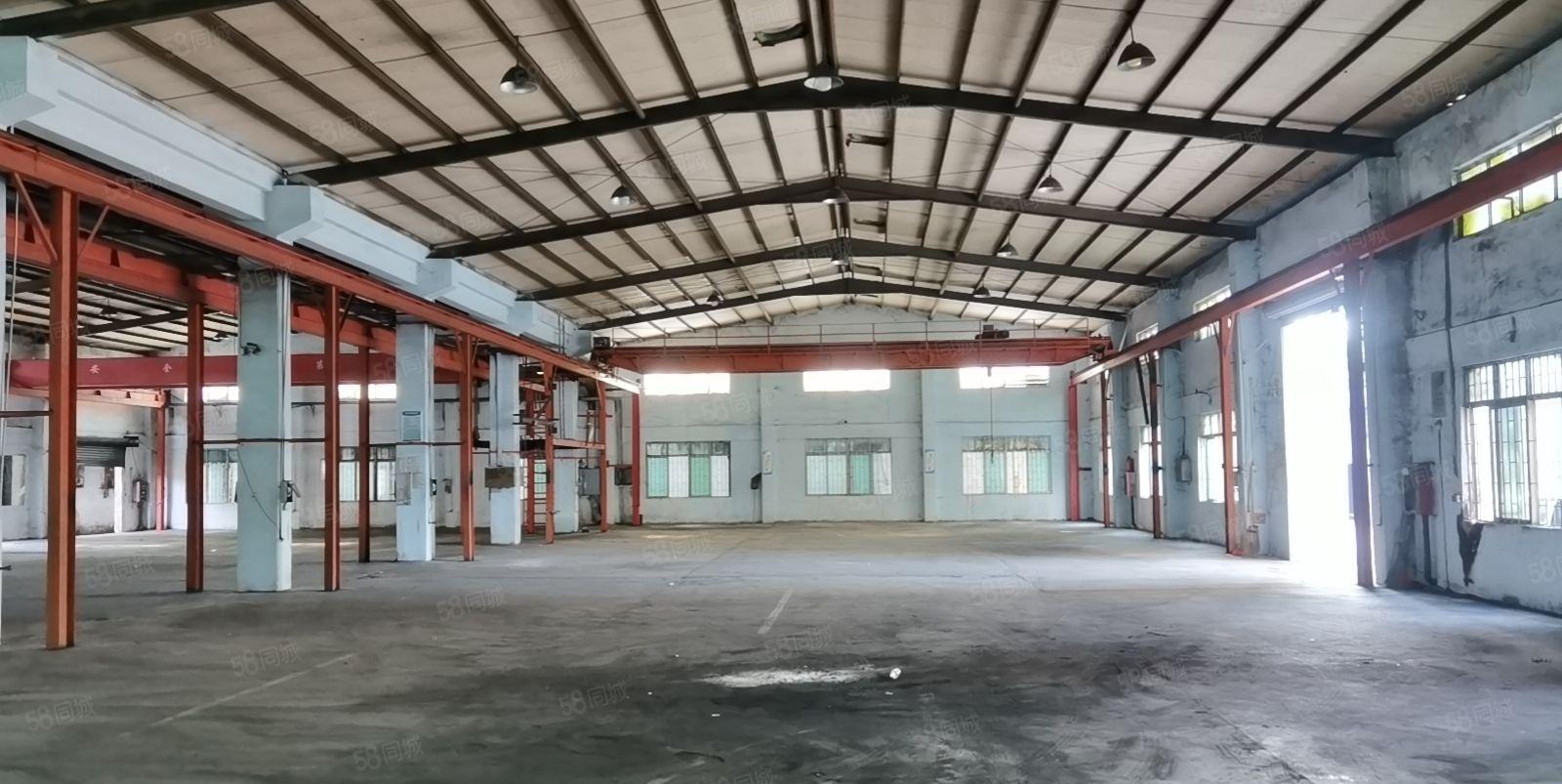 沿江高速附近低价独门独院钢构厂房仓库出租工业园区形象好空地大