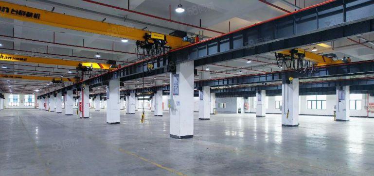 沙田 一手房东楼上重型工业厂房高6米带行车 电大带装修空地大