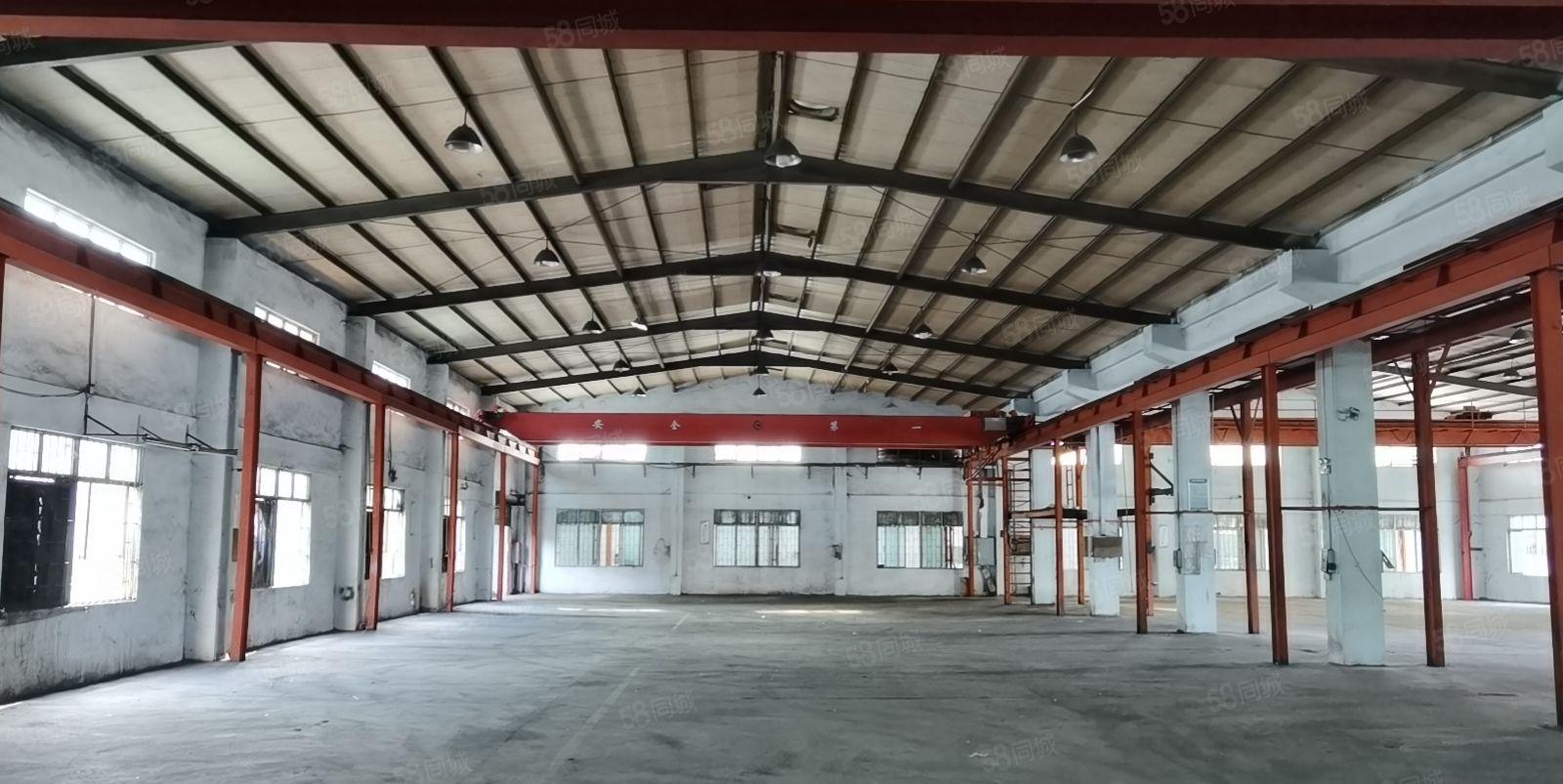 沿江高速附近低价独门独院钢构厂房仓库出租工业园区形象好空地大