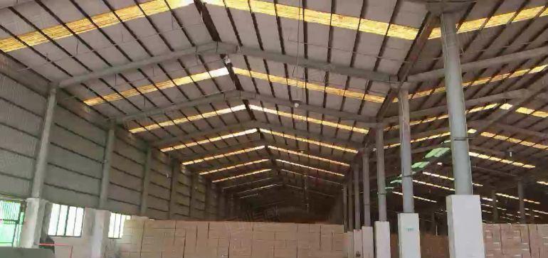 麻涌低价仓库单一层9000平滴水11米带平台厂房，可分租