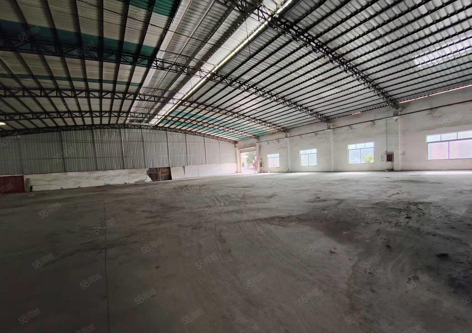 麻涌很优惠的厂房出租！只要17块一平方，现已经空出