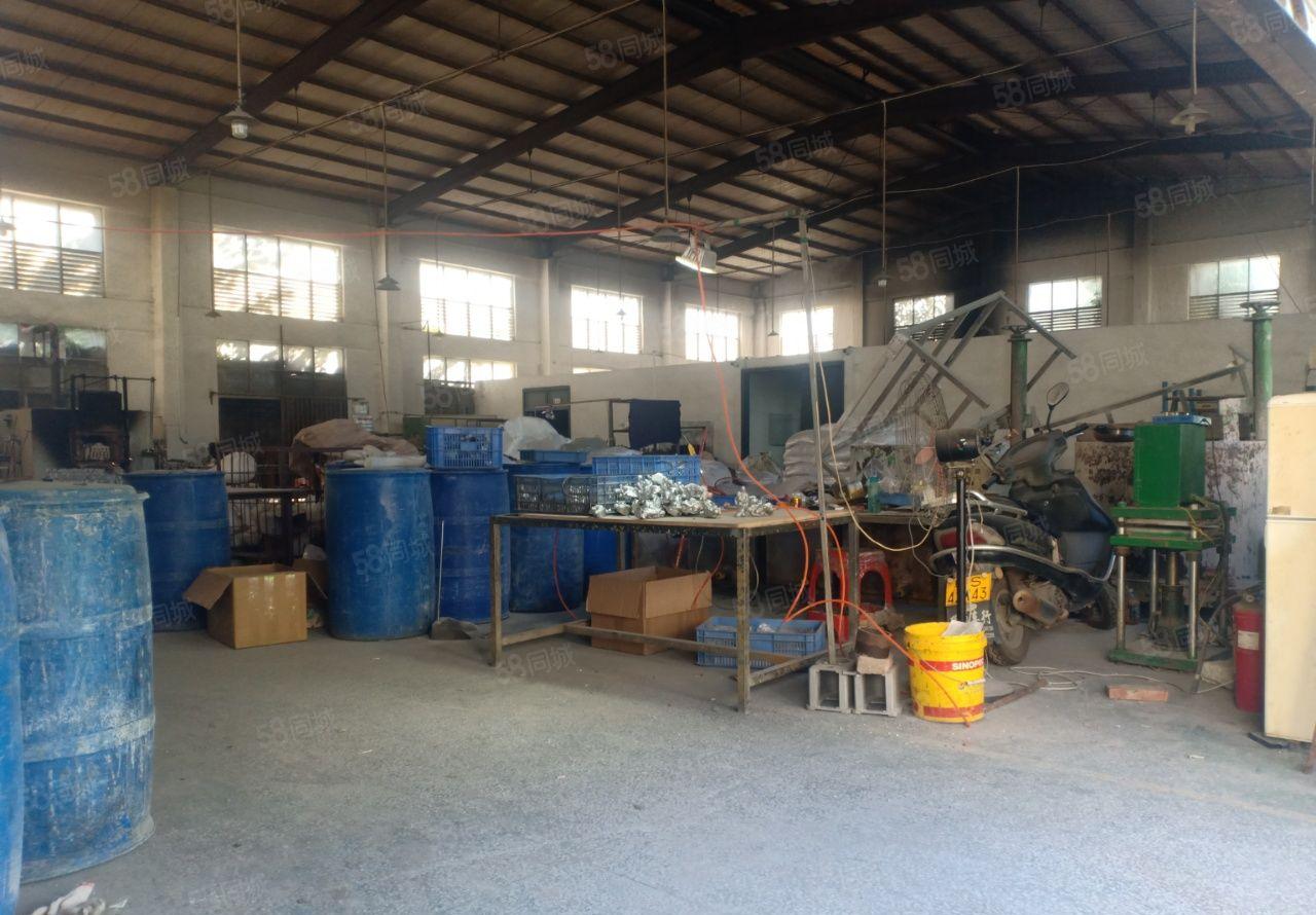 桥头镇东部快速边独立一栋砖墙到顶厂房1500平米滴水7米