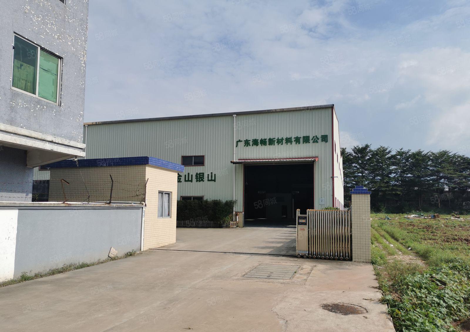 桥头镇单一层独院厂房出租滴水9米现成办公室周边无居民