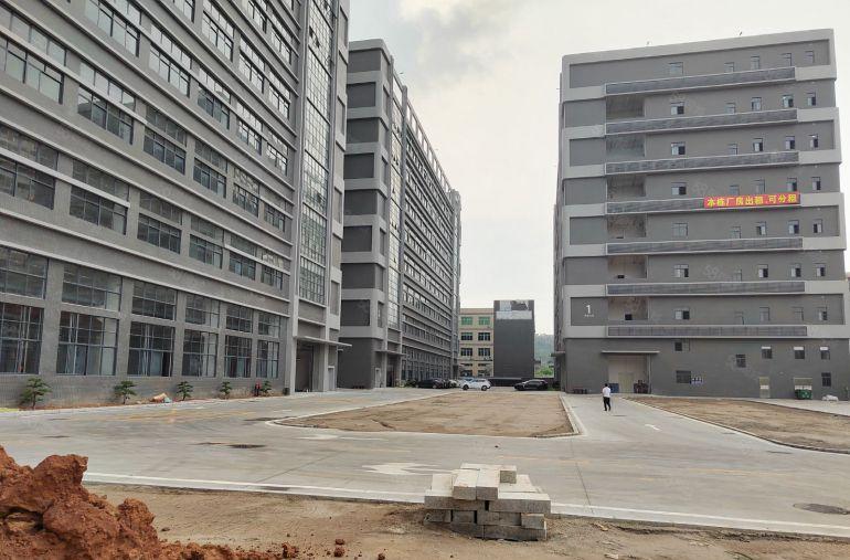 300平起分桥头镇大洲村大型园区 全新厂房45000平出租