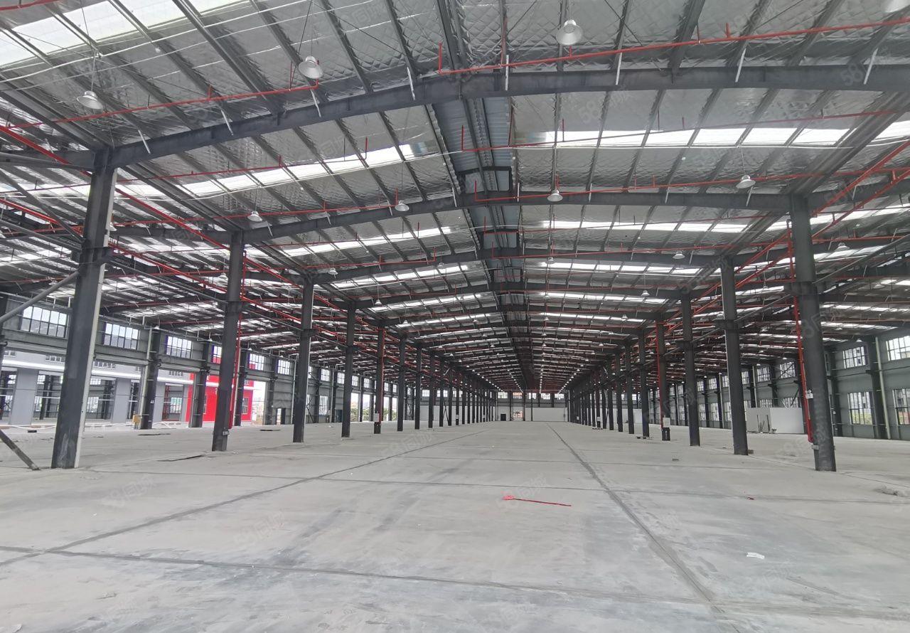 高速出口原房东AB2栋滴水10米，钢构19200平米可分租