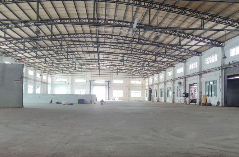 道滘原房东独栋单一层砖墙到顶厂房出租2000平方面积大小可分