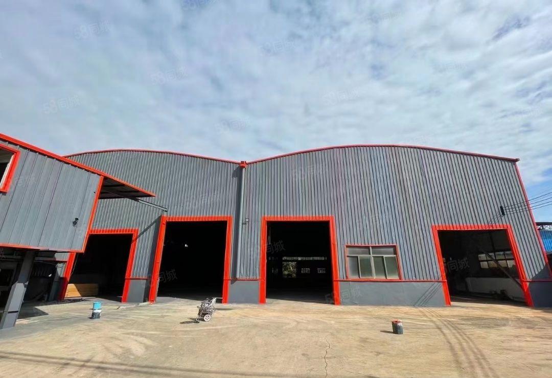 东莞市茶山镇独院钢构厂房出租，高度10米，现成办公室