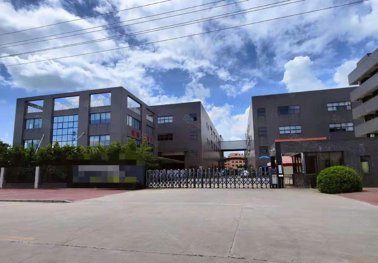 茶山全新独门独院花园式厂房出租，证件齐全  可办环评 可分租