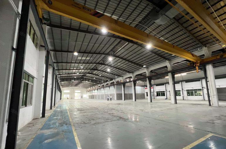 茶山镇伟建工业区原房东滴水9米钢构厂房出租分租