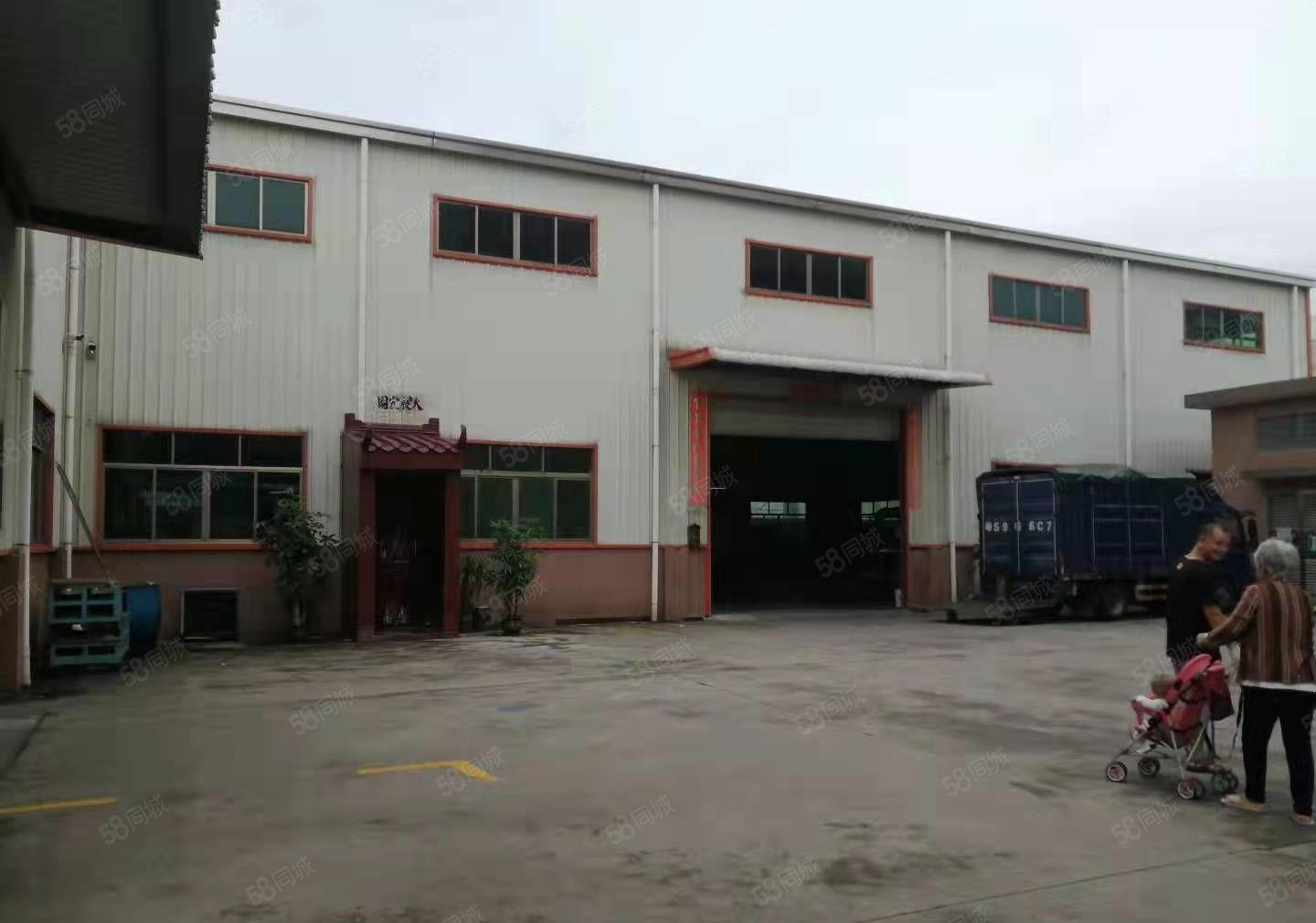 东莞市茶山镇原房东独院钢构厂房2600平方。形象好，交通便利