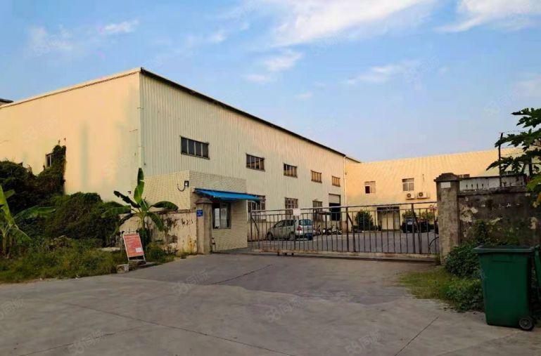 石排镇原房东单一层厂房出租2000平方，9米高带一部十吨行车