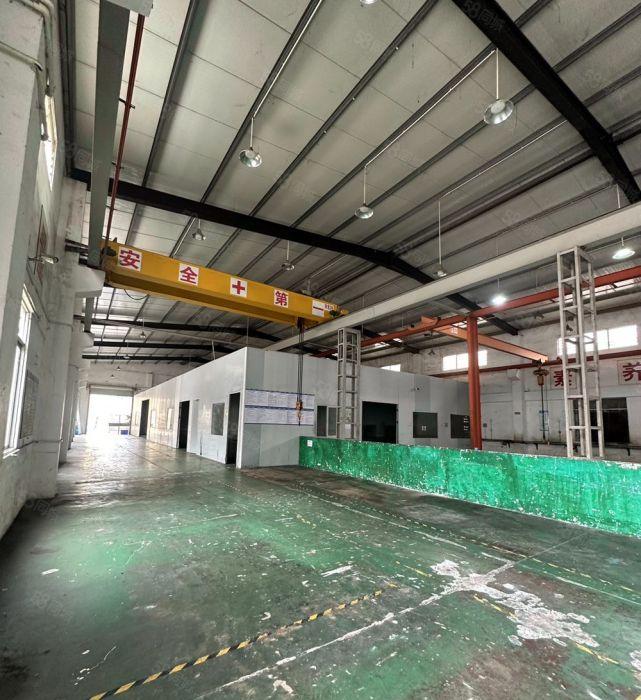 石排镇独院钢构单一层 8米高 现成行车 精装修办公室