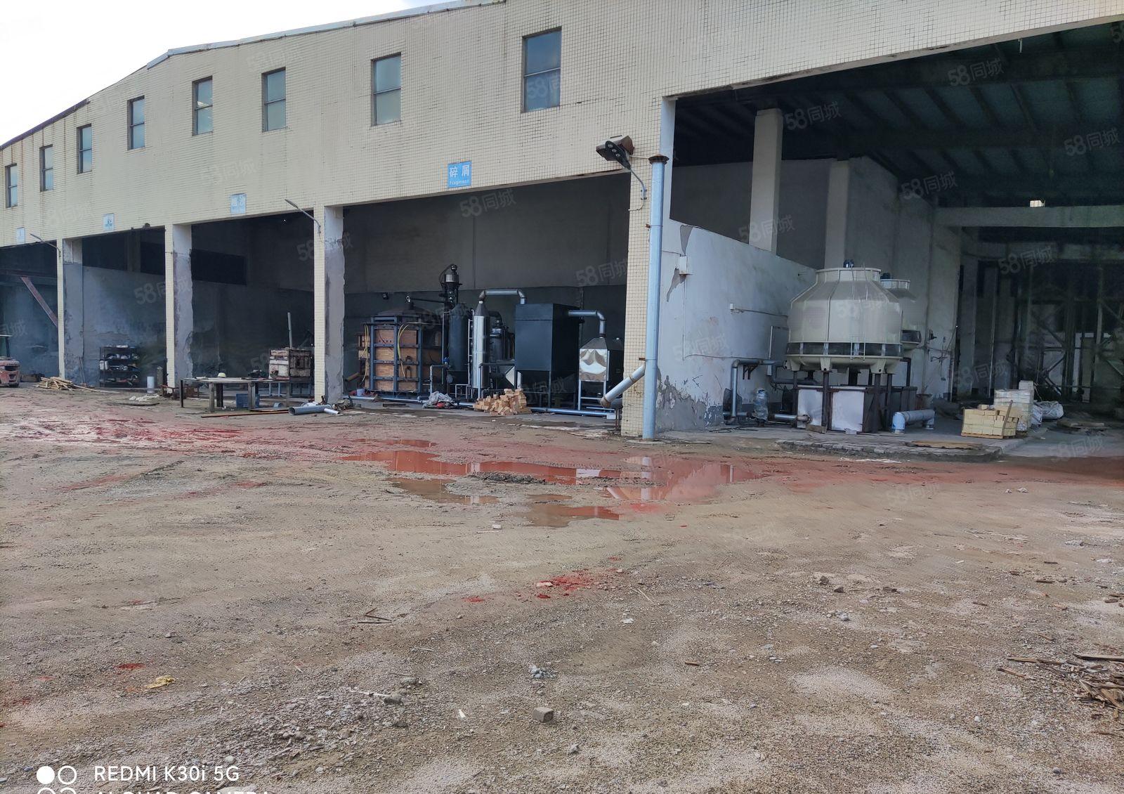 厂房出租 中堂独院厂房，带报备码头，空地三万，有水泥制品环评