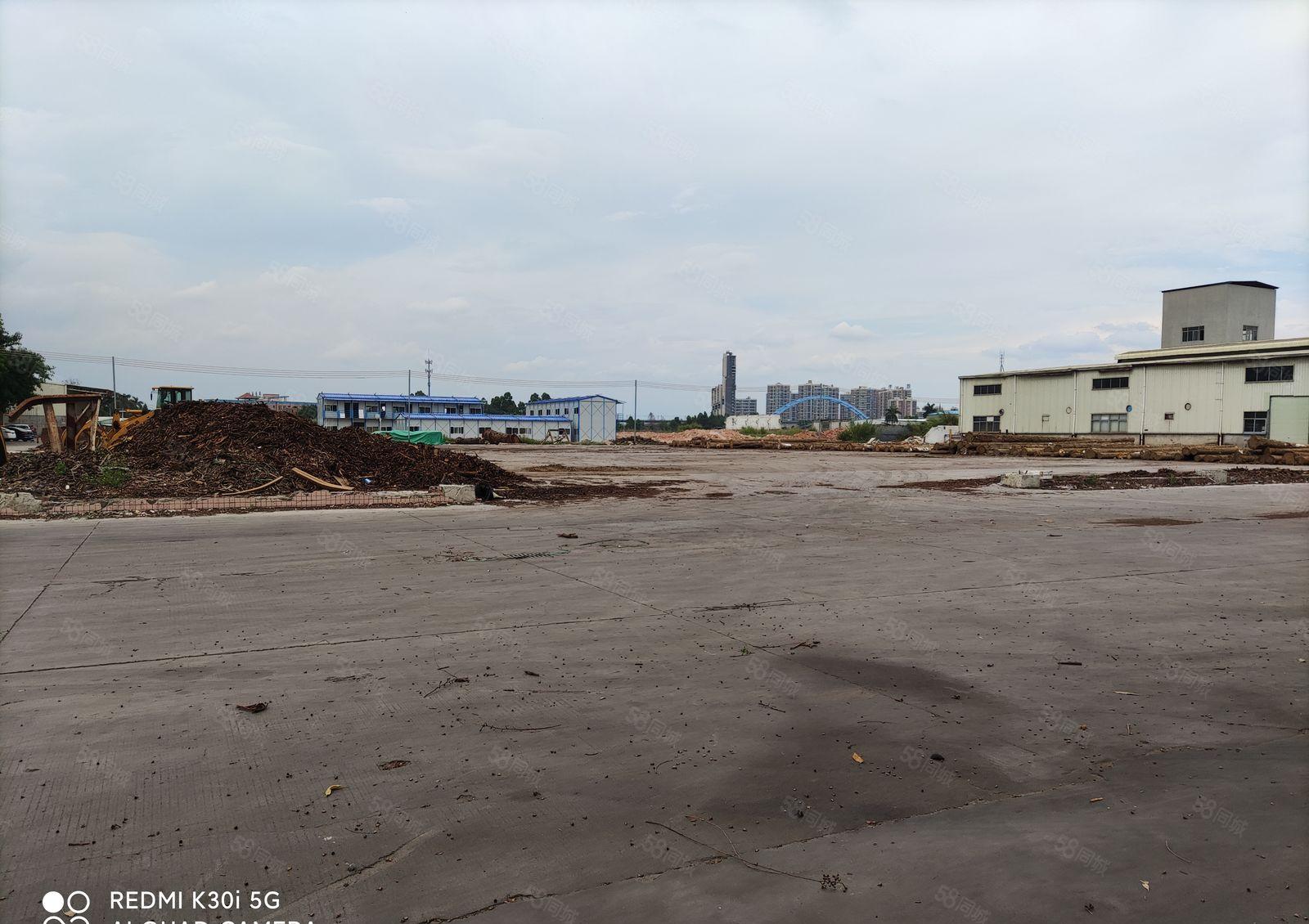 厂房出租 中堂独院厂房，带报备码头，空地三万，有水泥制品环评