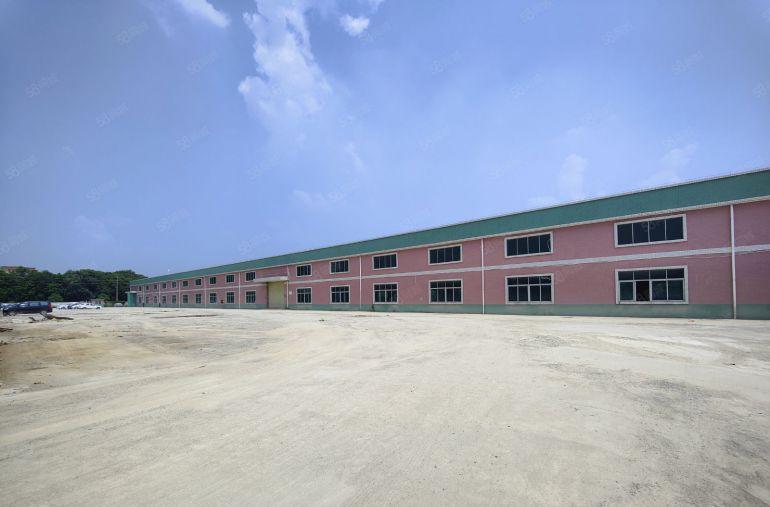 中堂镇超大空地单一层8600方工业厂房低价出租可分租