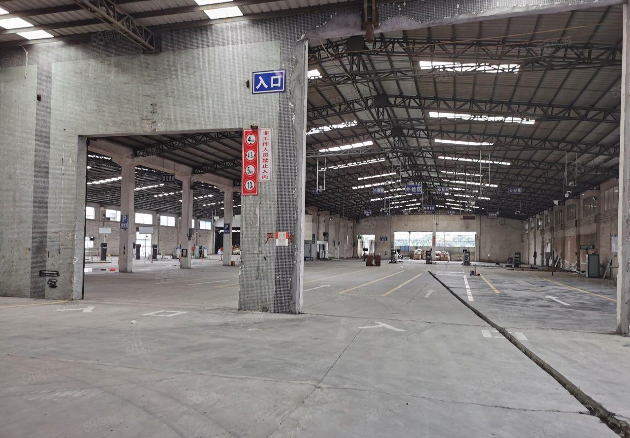 中堂镇原房东单一层8000平钢构铁皮独院厂房北王路边可办环评