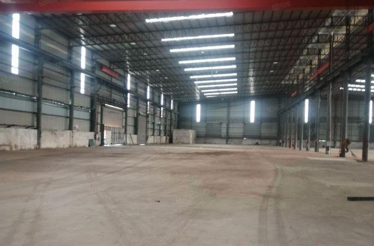 中堂9000平方原房东独门独院带两部10吨航车钢结构厂房招租