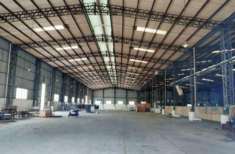 中堂原房东钢构独院重工业厂房出租1000平方，9米高，可仓库