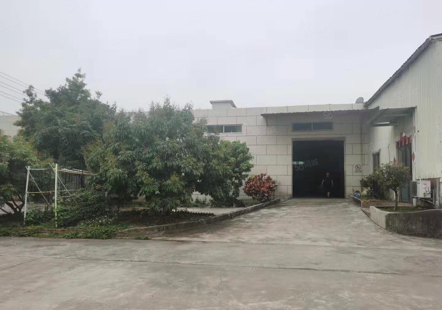 独门独户花园厂房，厂房面积1300平宿舍办公室200平。