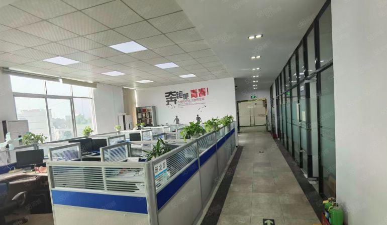 中堂独院8000三层可以分租精装修办公室花园式厂房