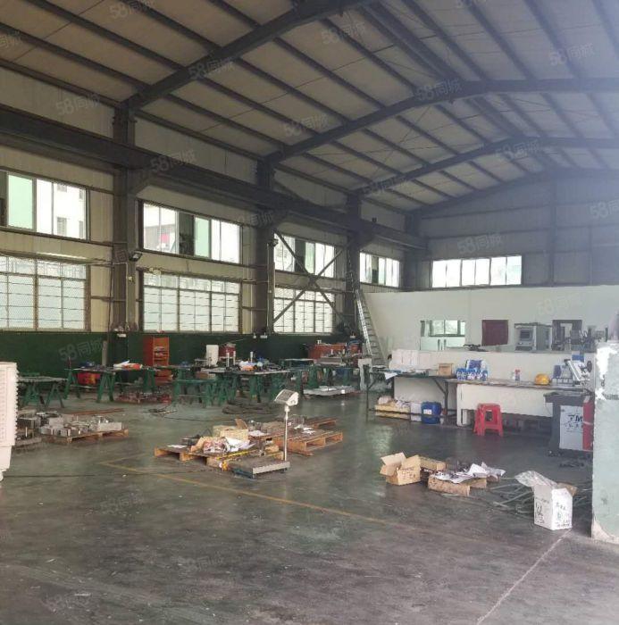 中堂镇原房东独院单一层厂房出租2000平方，8米高，带牛角