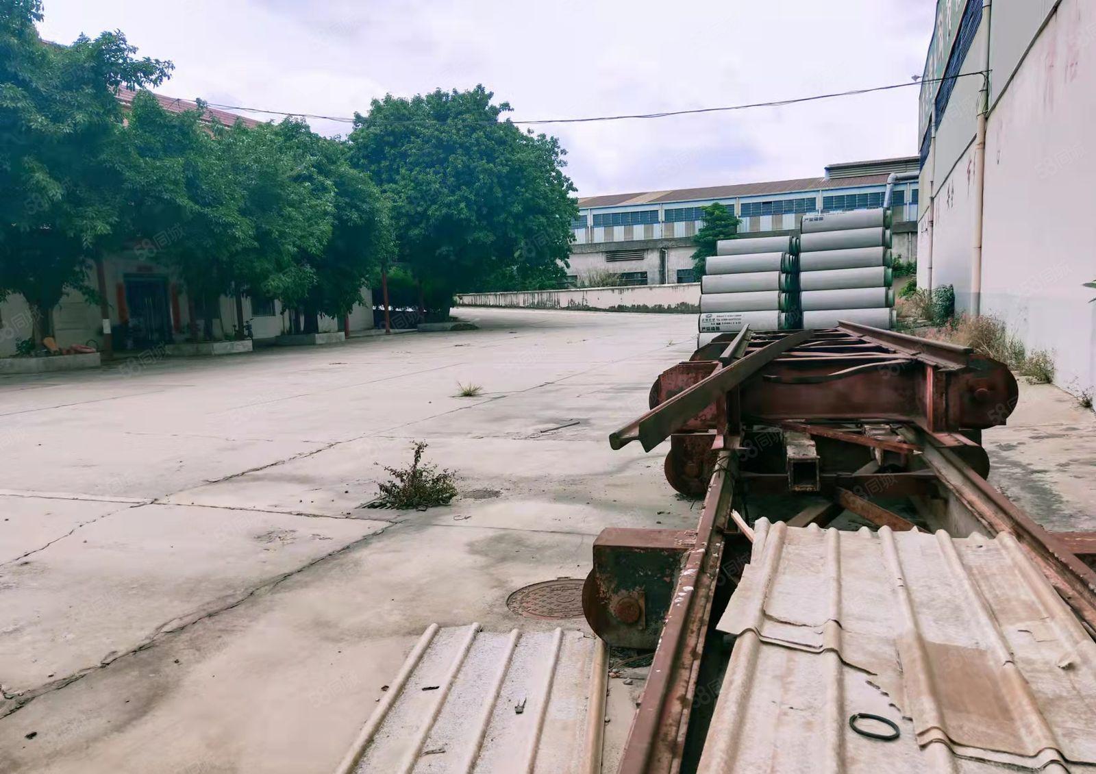 高埗镇空出环城路外40000平滴水10米单一层挨厂房出租可分