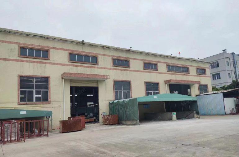 企石镇独院钢构单一层10米6000平方超大空地带航车厂房出租