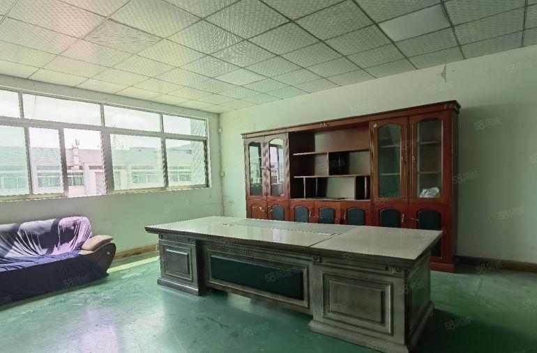 企石2000平钢构现成装修办公室水电齐全实际面积独院厂房出租