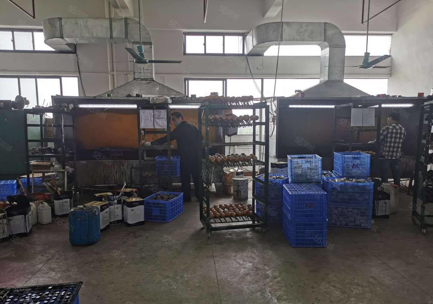 企石镇新空出楼上一层标准厂房1680平方，现成办公室水电装修