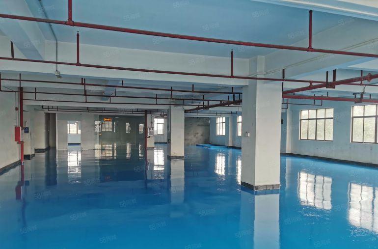 企石镇楼上小厂房800平米厂房出租全新地坪漆3吨货梯