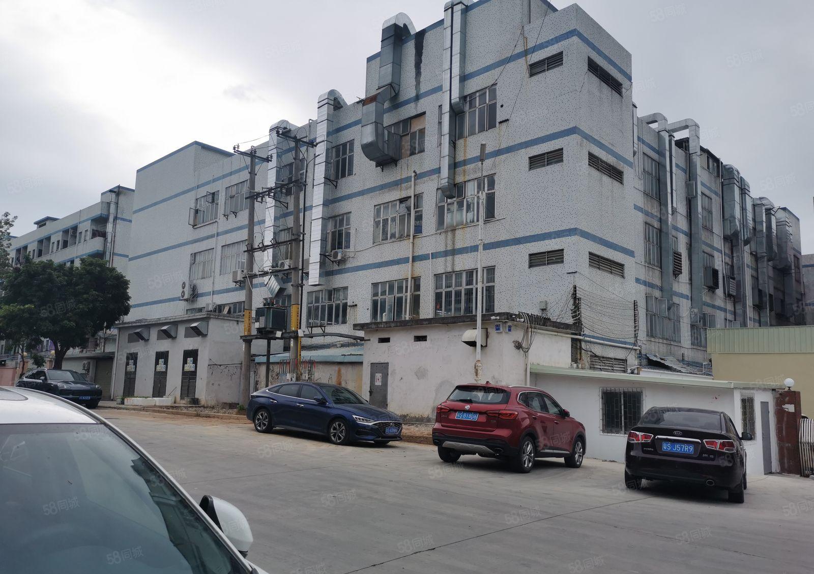 企石镇桥风路新出经典小独院标准加铁皮厂房出租实际面积工业用地